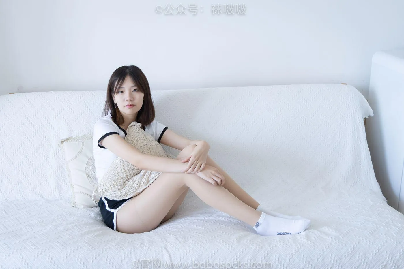 [BoBoSocks袜啵啵]NO.026 小甜豆-体操服、空军一号、白棉袜、肉丝 [149P]插图